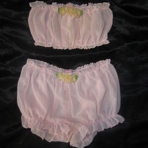 Coquette Pink Mesh Set